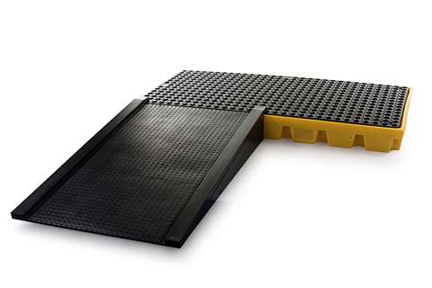 Sloping ramp - 810x1290x180mm