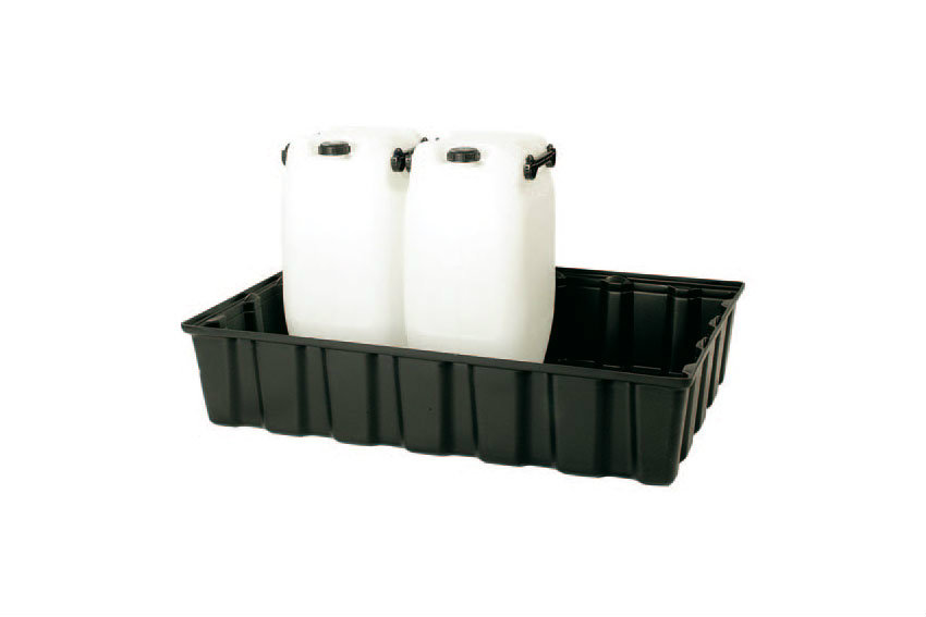 Spill tray 1220x820mm - 220 l - without grid - without legs 