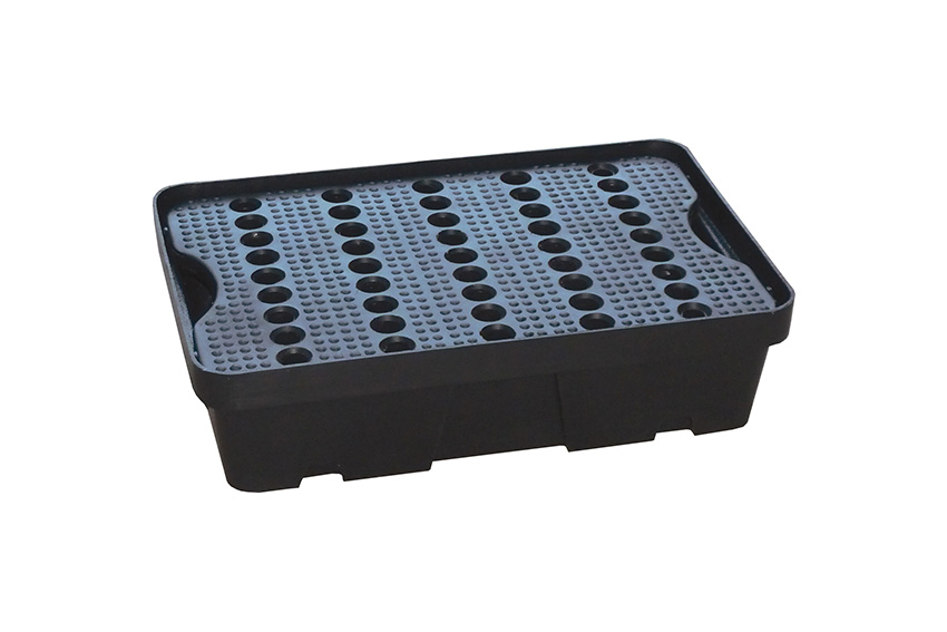 Bac de rétention  avec caillebotis - 20l - 600x400x155mm 