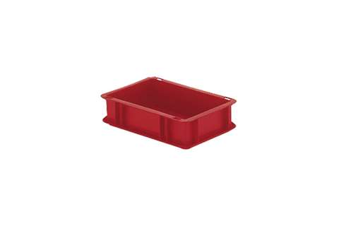 EN Stacking bin Rainbow 2,7l - 300x200x75mm - closed sides and bottom