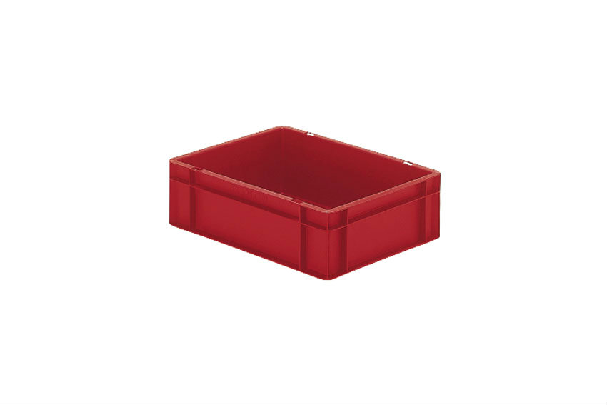 EN Stacking bin Rainbow 10l - 400x300x120mm - closed sides and bottom 