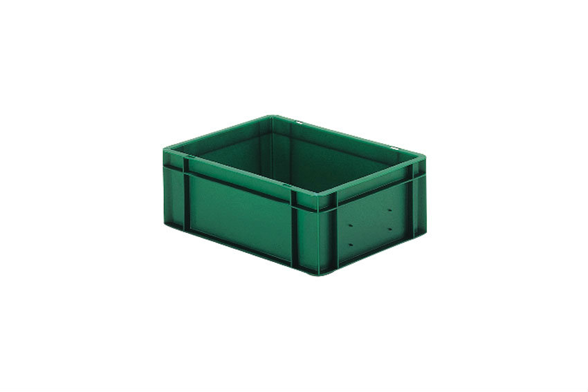 EN Stacking bin Rainbow 13l - 400x300x145mm - closed sides and bottom 