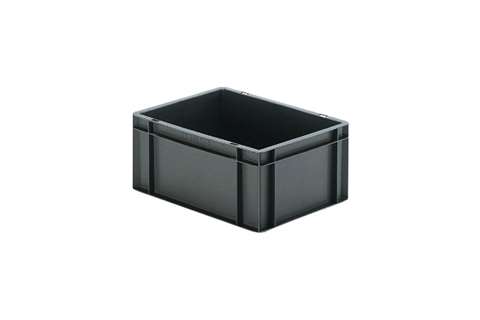 EN Stacking bin Rainbow 15l - 400x300x175mm - closed sides and bottom