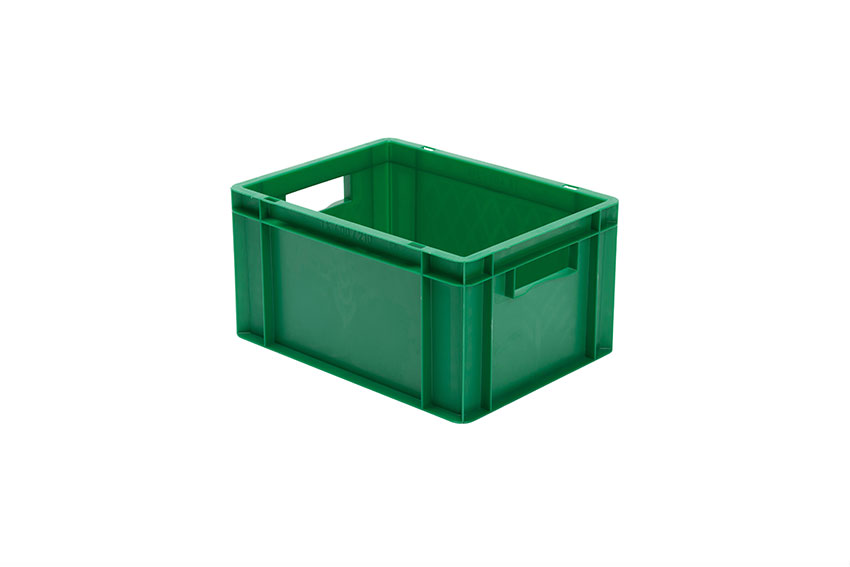 EN Stacking bin Rainbow 19l - 400x300x210mm - closed sides and bottom 