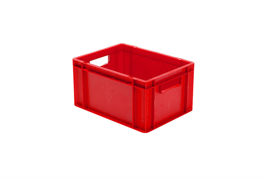 EN Stacking bin Rainbow 19l - 400x300x210mm - closed sides and bottom 
