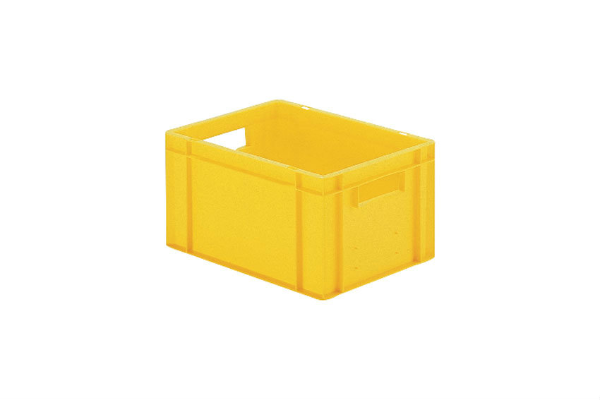 EN Stacking bin Rainbow 19l - 400x300x210mm - closed sides and bottom 
