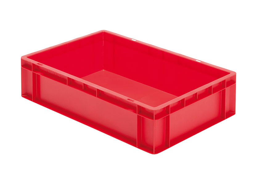 EN-Stapelbehälter Rainbow 26l - 600x400x145mm - geschlossene Wände und Boden 