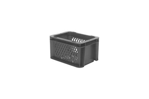 EN Stacking bin Rainbow 2l - 200x150x120mm - perforated sides and bottom