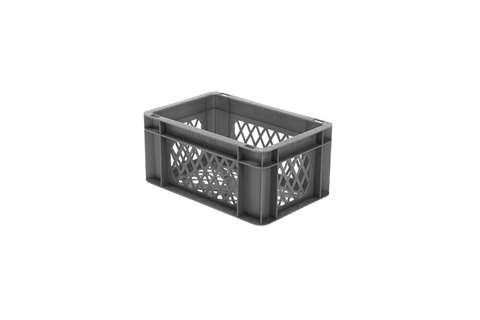 EN Stacking bin Rainbow 5,5l - 300x200x145mm - perforated sides and bottom