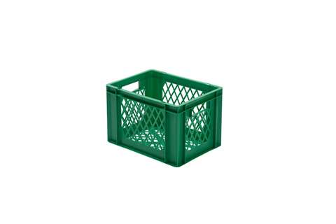 EN Stacking bin Rainbow 24l - 400x300x270mm - perforated sides and bottom