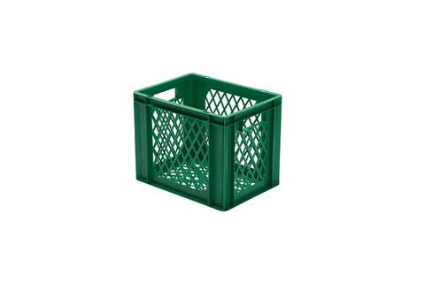 EN Stacking bin Rainbow 29l - 400x300x320mm - perforated sides and bottom