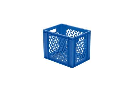 EN Stacking bin Rainbow 29l - 400x300x320mm - perforated sides and bottom
