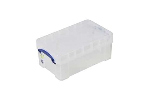Transparent box 5L XL stackable on included lid - 340x200x150mm