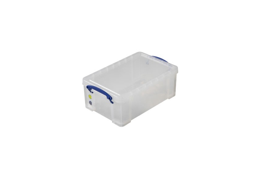 Transparent box 9l (a4) stackable on included lid - 395x255x155mm 