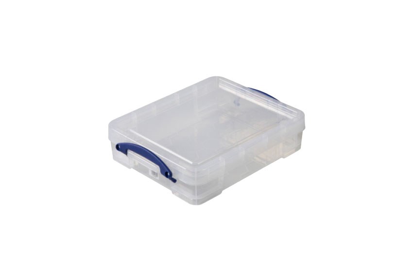 Transparente Stapelbox 11l Stapelbar auf mitgeliefertem Deckel - 456x356x120mm 