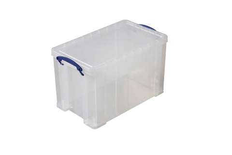 Transparent box 24l stackable on included lid - 465x270x290mm