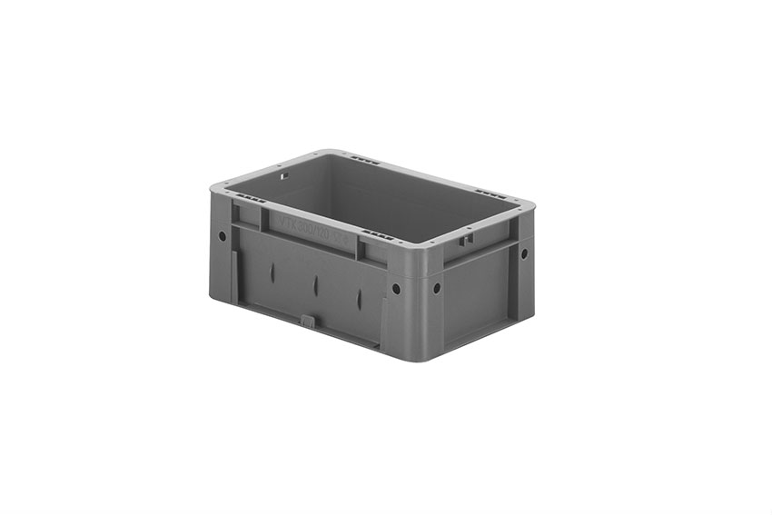 EN Stackable container Rainbow 4,5l - 300x200x120mm - reinforced base and side walls 
