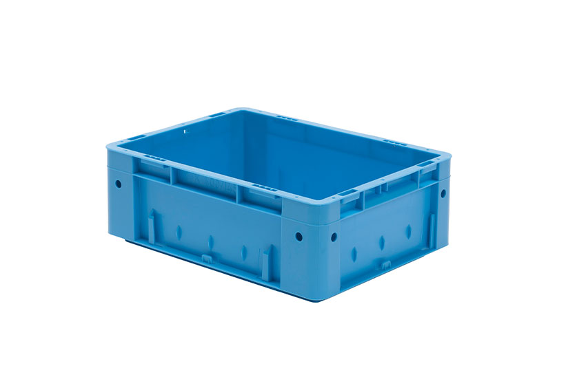 EN Stackable container Rainbow 12,5l - 400x300x145mm - reinforced base and side walls 