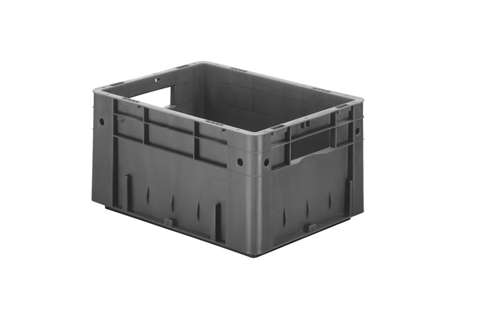 EN Stackable container Rainbow 18l - 400x300x210mm - reinforced base and side walls