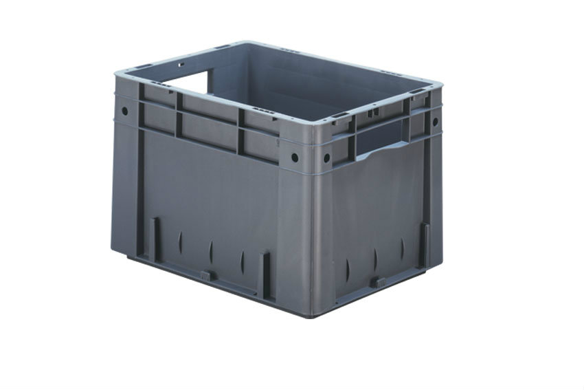 EN Stackable container Rainbow 24l - 400x300x270mm - reinforced base and side walls 
