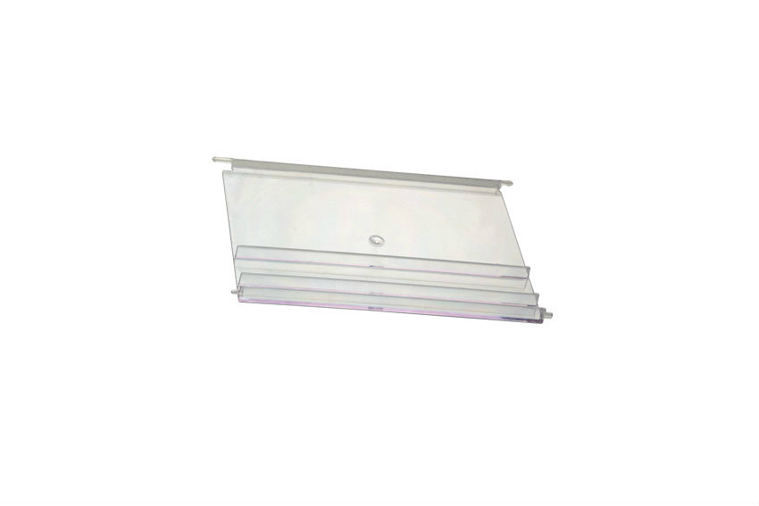 Porte rabattable transp. - 265x215 mm - pour bac euronorm scc-6421 