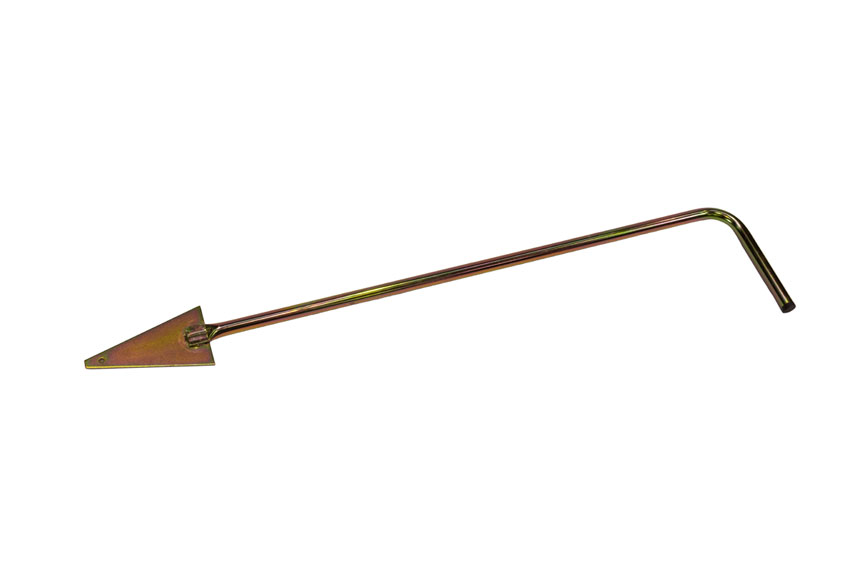 Aeration stick for compost bin 