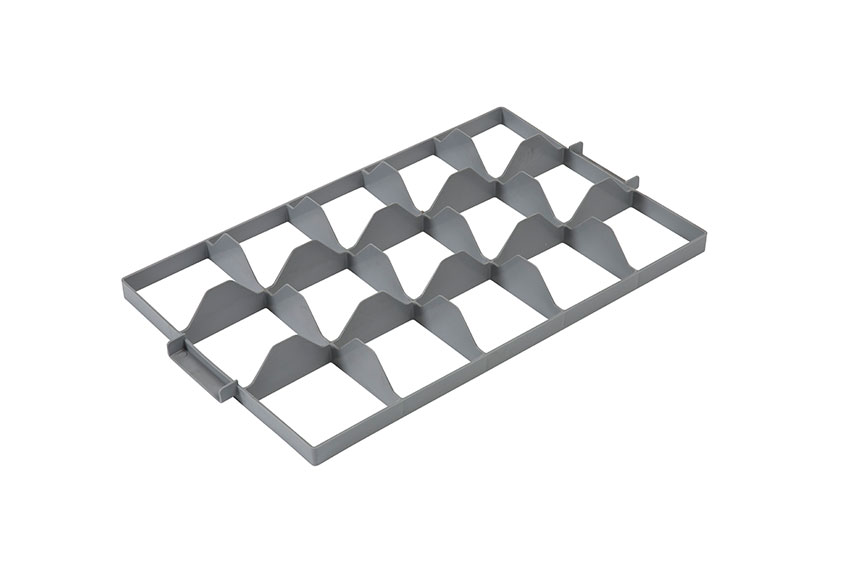 EN Separator Budget - 3x5 Fächer (Oben) - max ø Glas: 106mm 