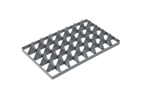 EN Separator Budget - 5x8 compartments (below) - max ø glass: 65mm