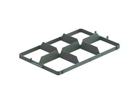 EN Separator - 2x3 Fächer (Oben) - max ø Glas: 177mm