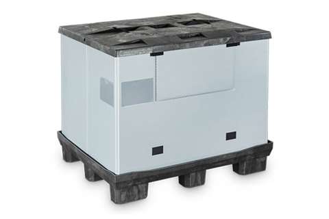 Sleeve box 1210x1010x990mm - 9 feet - with flap door