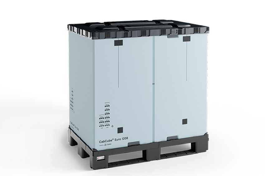 Sleeve Box 939l - 1200x800x1260mm - 3 Kufen - mit Tur 