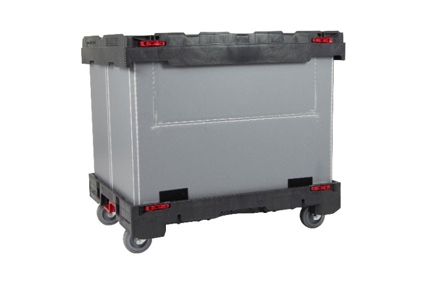 Dolly pack 812x612x736 mm - 4 wheels - with flap door 