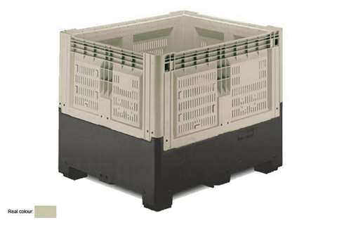 Smartbox 1200x1000x978mm - perforiert - mit 2 Kufen - 905l