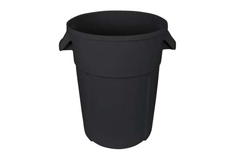 Runde Abfalltonne 85l - Ø560x630mm - Ohne Deckel