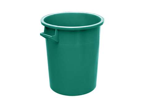 Zylindrische Müllbehälter - 75l