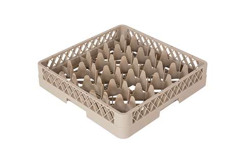 Casier à verres 20 compartiments - 500x500x100mm - Rack-Max - Ø verre: 90-100mm