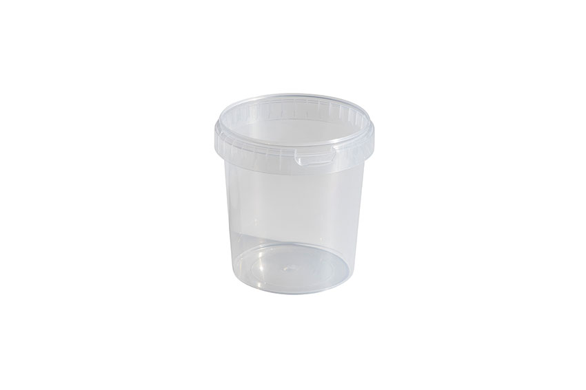 Pot ø118mm - 565ml - excl. couvercle - serie Unipak rond 