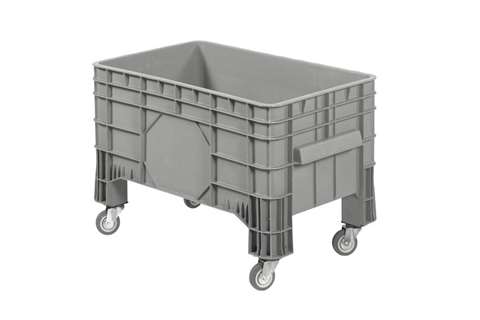 Caisse-palette légère universelle - sur roues - 1040x640x680mm - 220 l