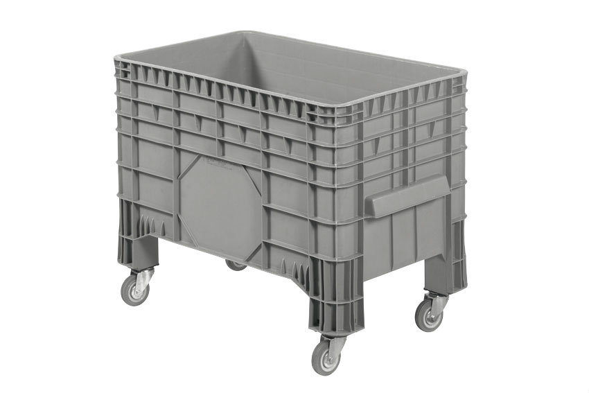 Universal lightweight volume box - 1040x640x800mm - on casters - 285l 