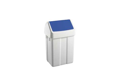 Mülltonne mit Klappdeckel 12l - 250x200x400mm