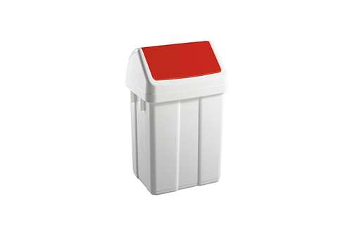 Mülltonne mit Klappdeckel 25l - 330x270x520mm