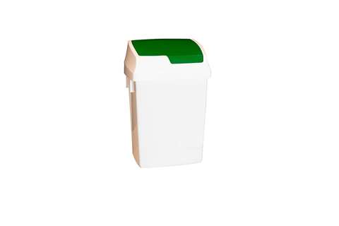 Mülltonne mit Klappdeckel 25l - 330x270x520mm