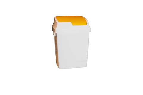 Mülltonne mit Klappdeckel 25l - 330x270x520mm