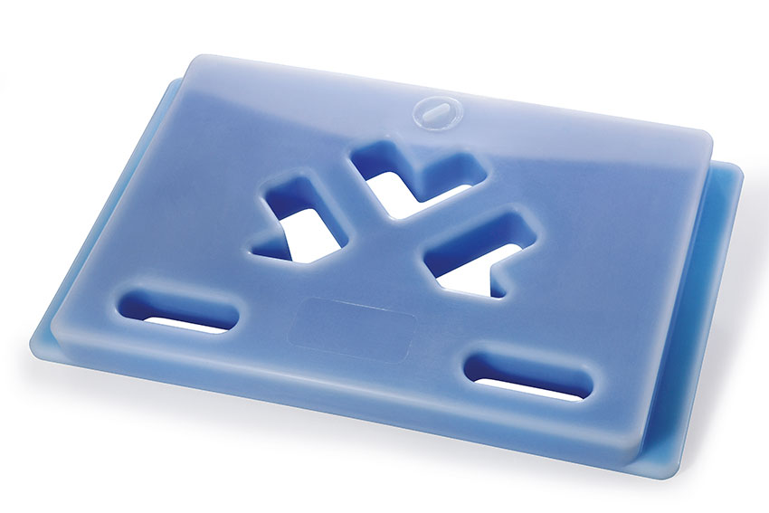 Plaque eutectique de refroidissement Cargo 370/495/500/780 - 545x325x57mm - -21°C 