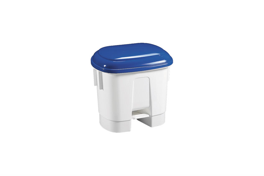 Waste bin with lid &amp; pedal - 30 l 