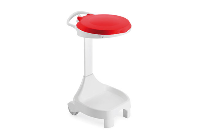 Support sac poubelle mobile - pour sac 120l 