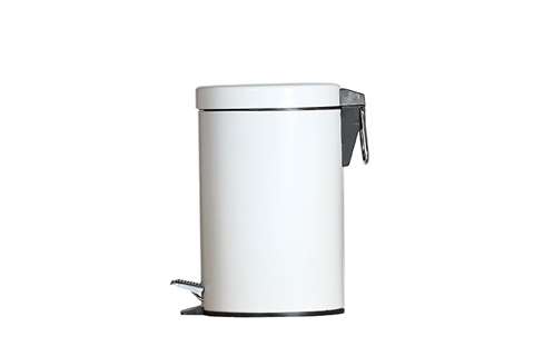 Poubelle ronde à pédale 3l