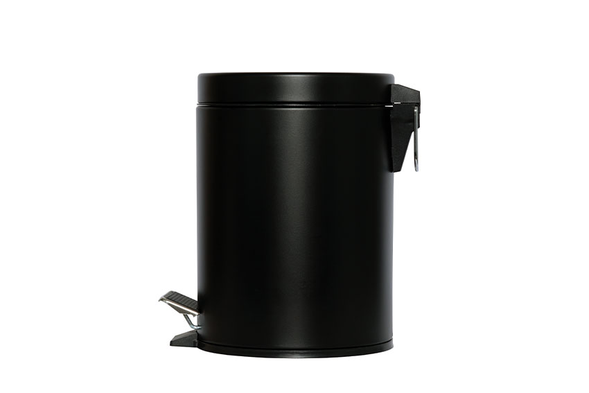 Round pedal bin 5l 