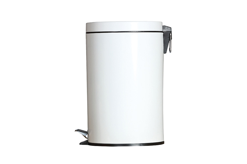Round pedal bin 12l 