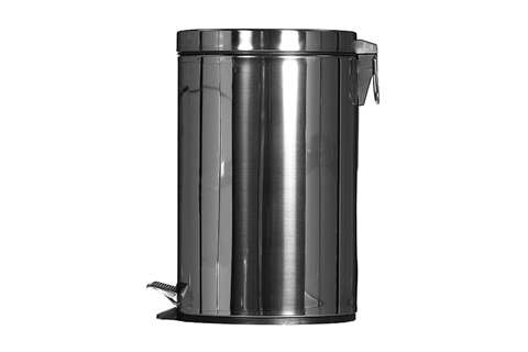 Poubelle ronde à pédale 12l